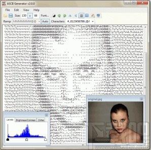 ASCII Generator 2下载,图片转字符画生成器,图片转字符画