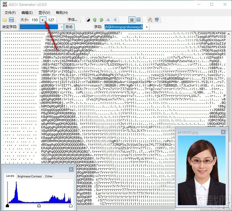 ASCII Generator 2下载,图片转字符画生成器,图片转字符画